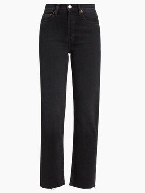 RE/DONE '70s Stove Pipe Straight Jeans